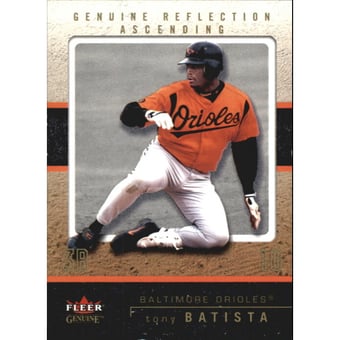 2003 Fleer Genuine Reflection Ascending #12 Tony Batista/12