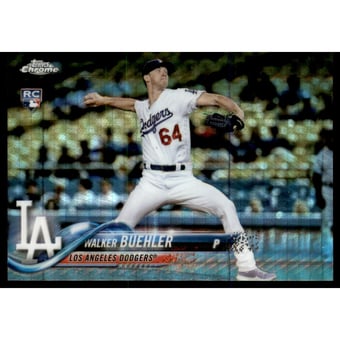 2018 Topps Chrome Prism Refractors #71 Walker Buehler