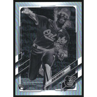 2021 Topps Chrome Negative Refractors #104 Dean Kremer