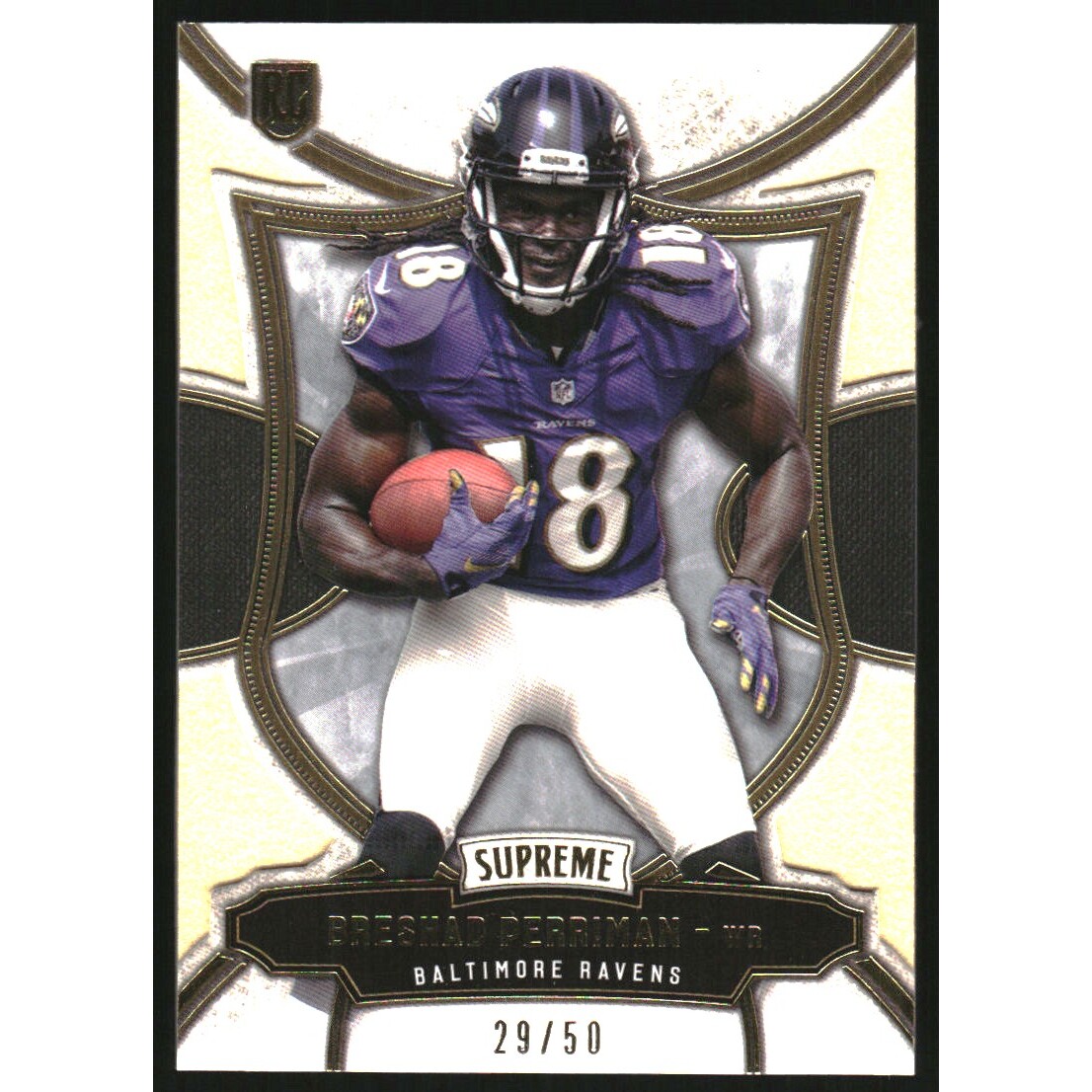 2015 Topps Supreme Gold #89 Breshad Perriman