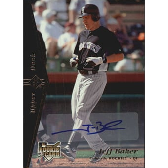 2007 SP Rookie Edition Autographs #144 Jeff Baker 95