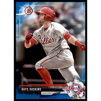 2017 Bowman Prospects Blue #BP117 Rhys Hoskins