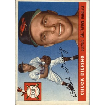 1955 Topps #105 Chuck Diering