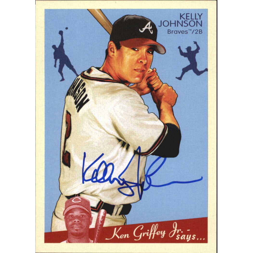 2008 Upper Deck Goudey Autographs #KJ Kelly Johnson. rookie card picture