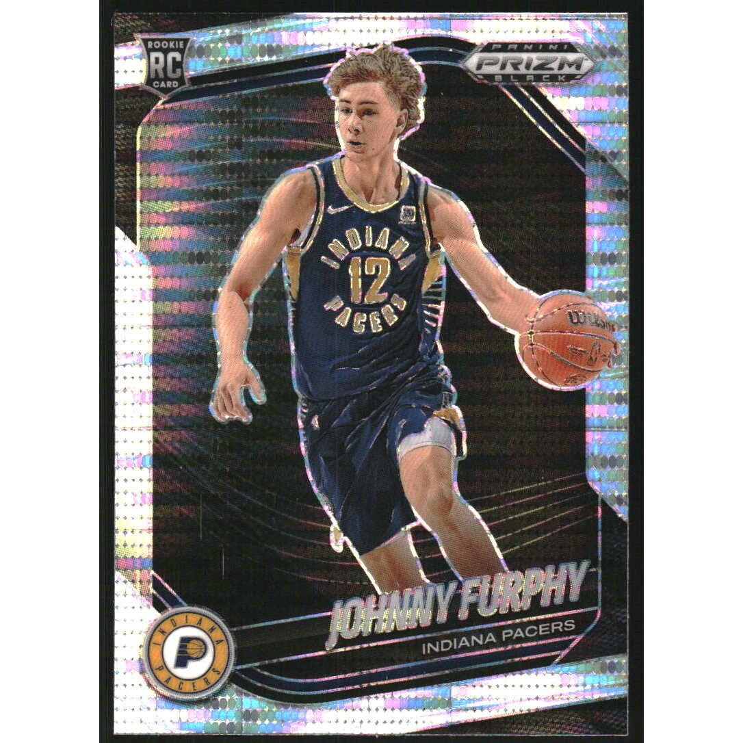 2024-25 Panini Prizm Black Prizms Pulsar #206 Johnny Furphy