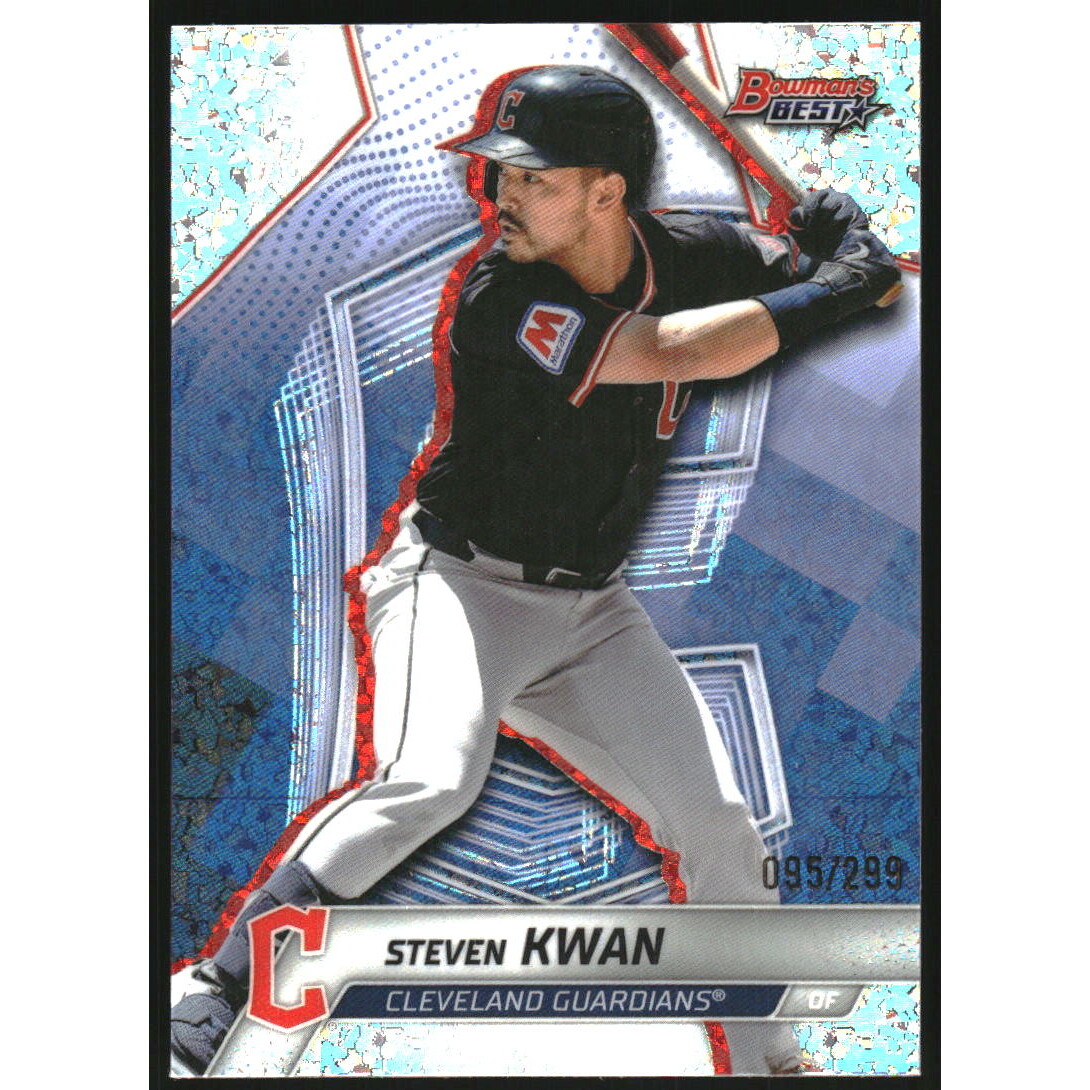 2025 Bowman's Best Mini-Diamond Refractors #61 Steven Kwan