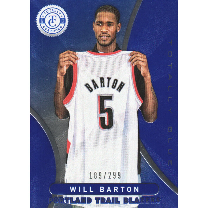 2012-13 Totally Certified Blue #24 Will Barton