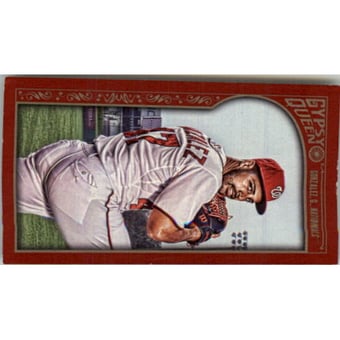 2015 Topps Gypsy Queen Mini Red #76 Gio Gonzalez