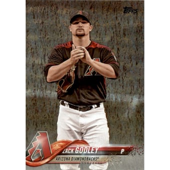 2018 Topps Factory Set Foilboard #295 Zack Godley