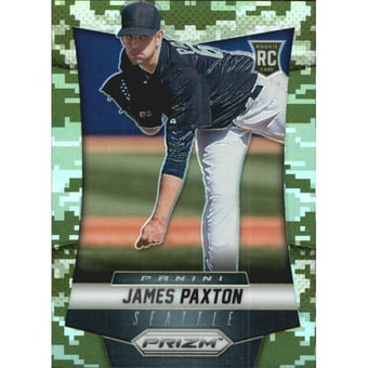 2014 Panini Prizm Prizms Camo #179 James Paxton