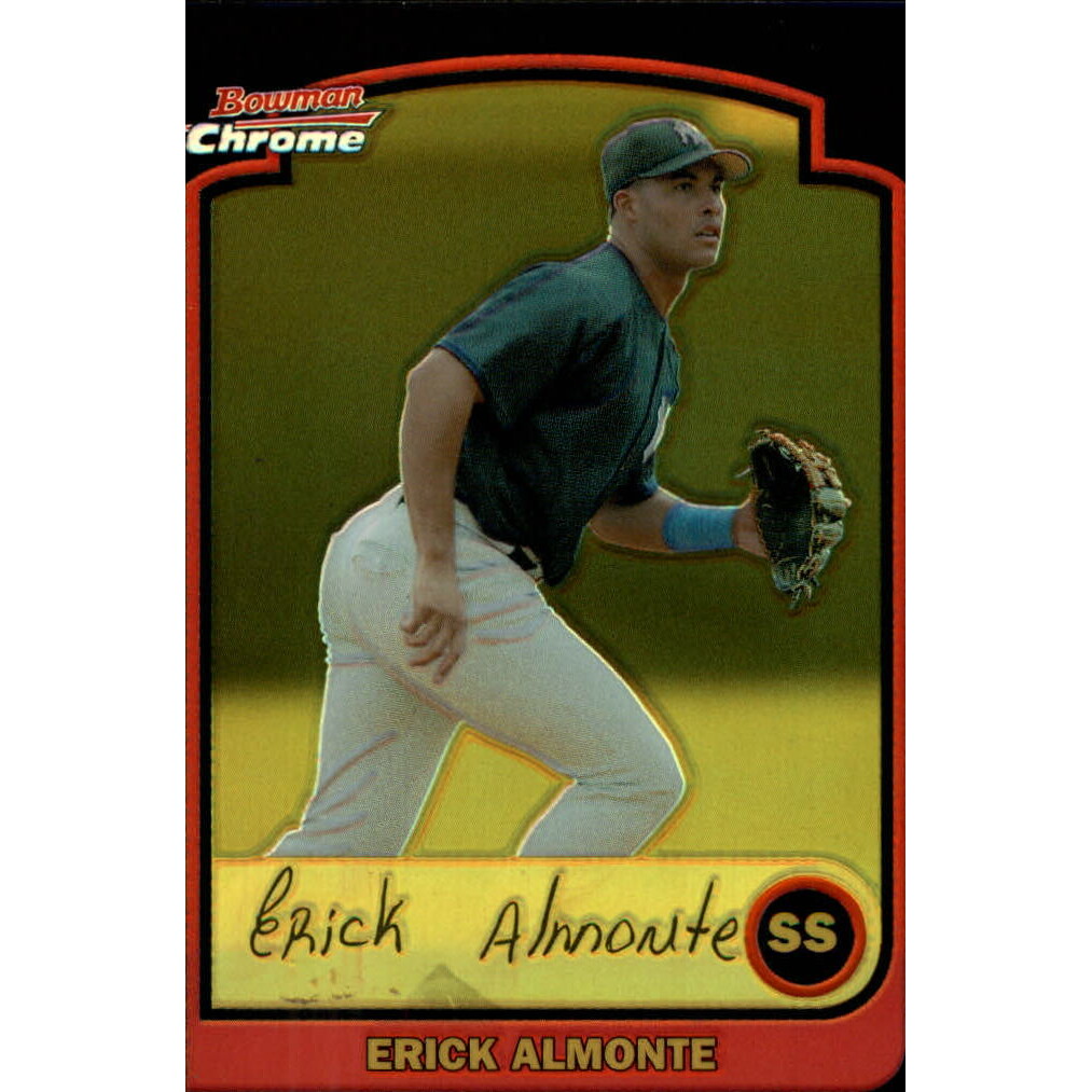 2003 Bowman Chrome Draft Gold Refractors #12 Erick Almonte