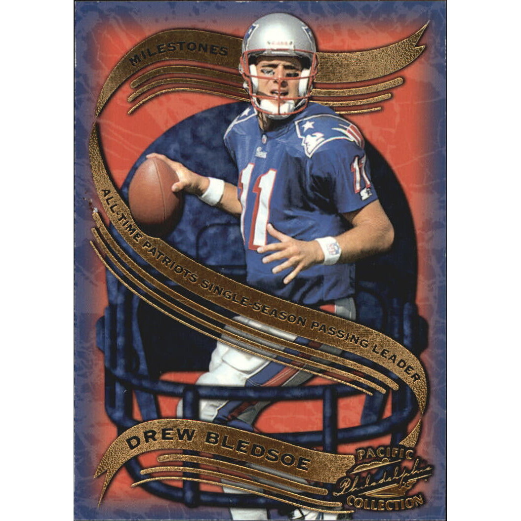 1997 Pacific Philadelphia Milestones #14 Drew Bledsoe