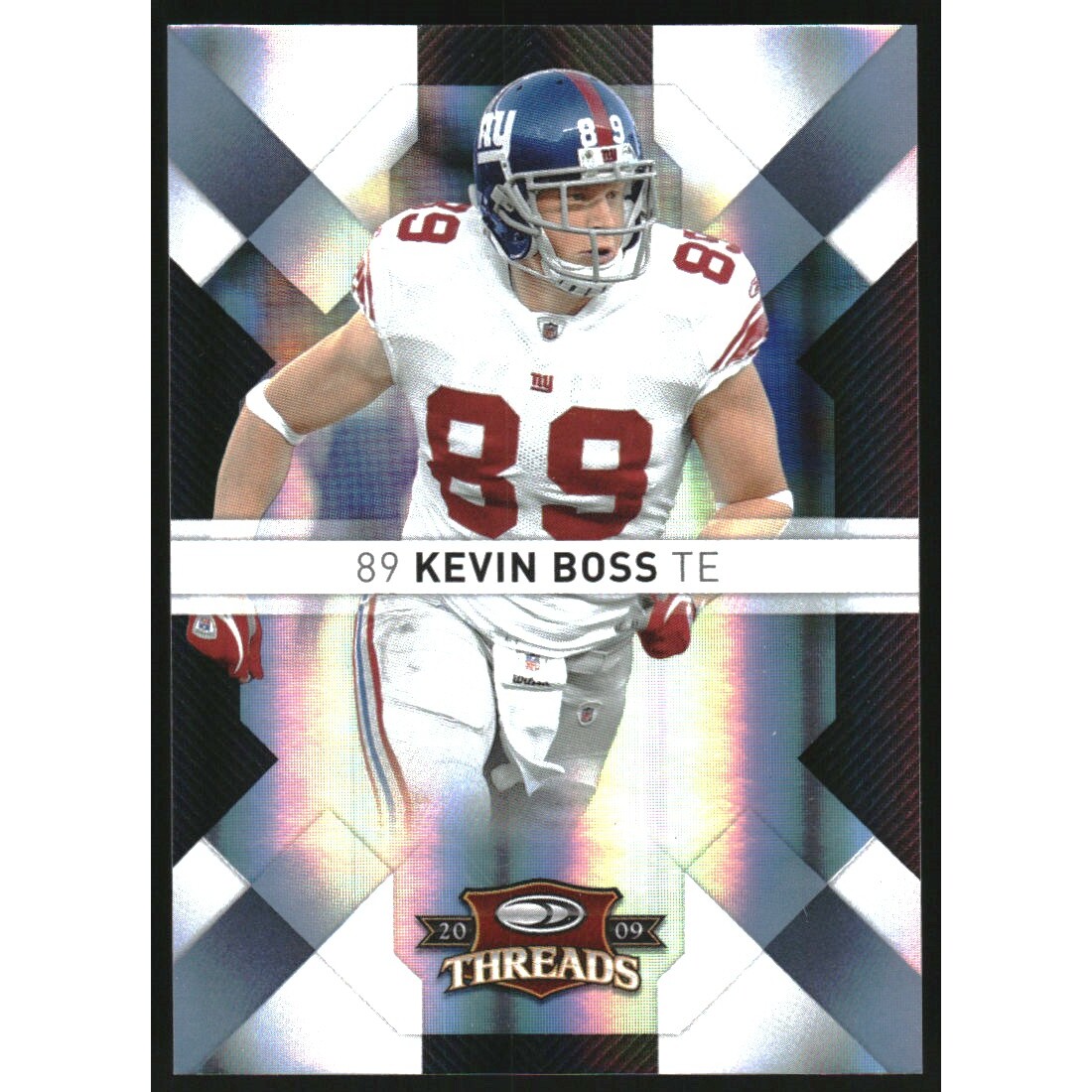 2009 Donruss Threads Platinum Holofoil #67 Kevin Boss