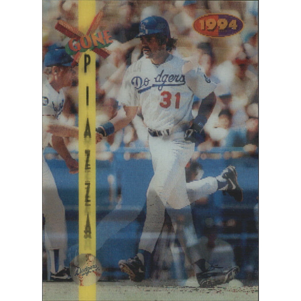 1994 Sportflics Rookie/Traded Going Going Gone #GG5 Mike Piazza