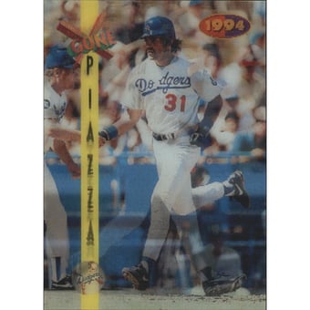 1994 Sportflics Rookie/Traded Going Going Gone #GG5 Mike Piazza