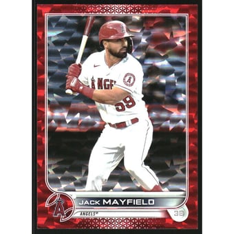 2022 Topps Red Foilboard #614 Jack Mayfield