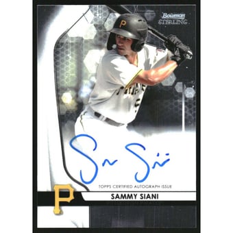 2020 Bowman Sterling Prospect Autographs #BSPASS Sammy Siani