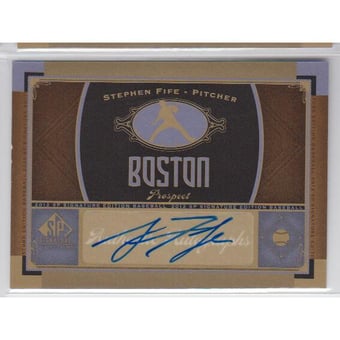 2012 SP Signature #BOS27 Stephen Fife F