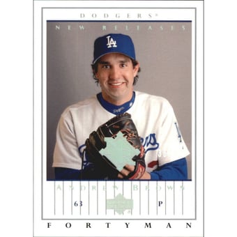 2003 Upper Deck 40-Man Rainbow #925 Andrew Brown NR