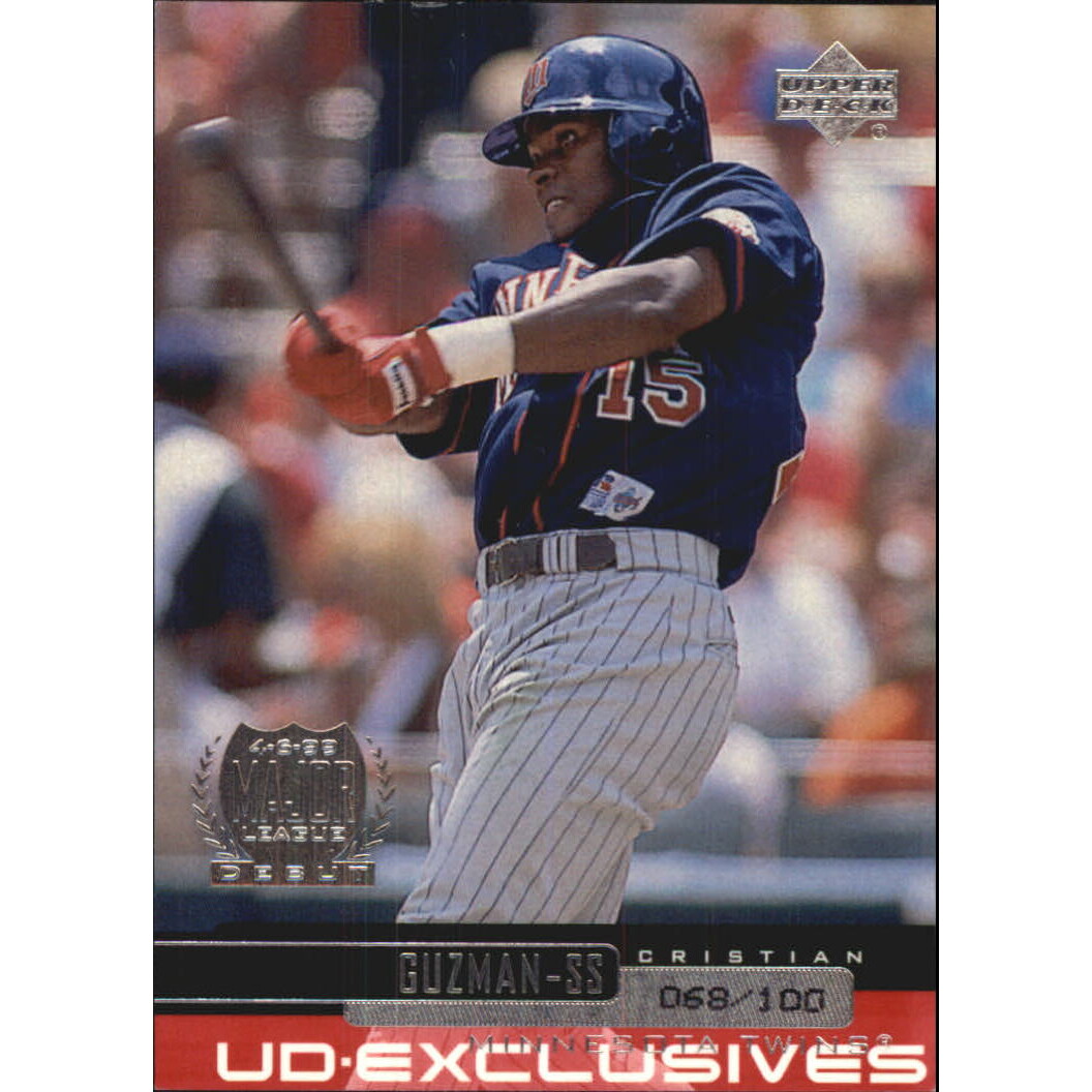 2000 Upper Deck Exclusives Silver #160 Cristian Guzman