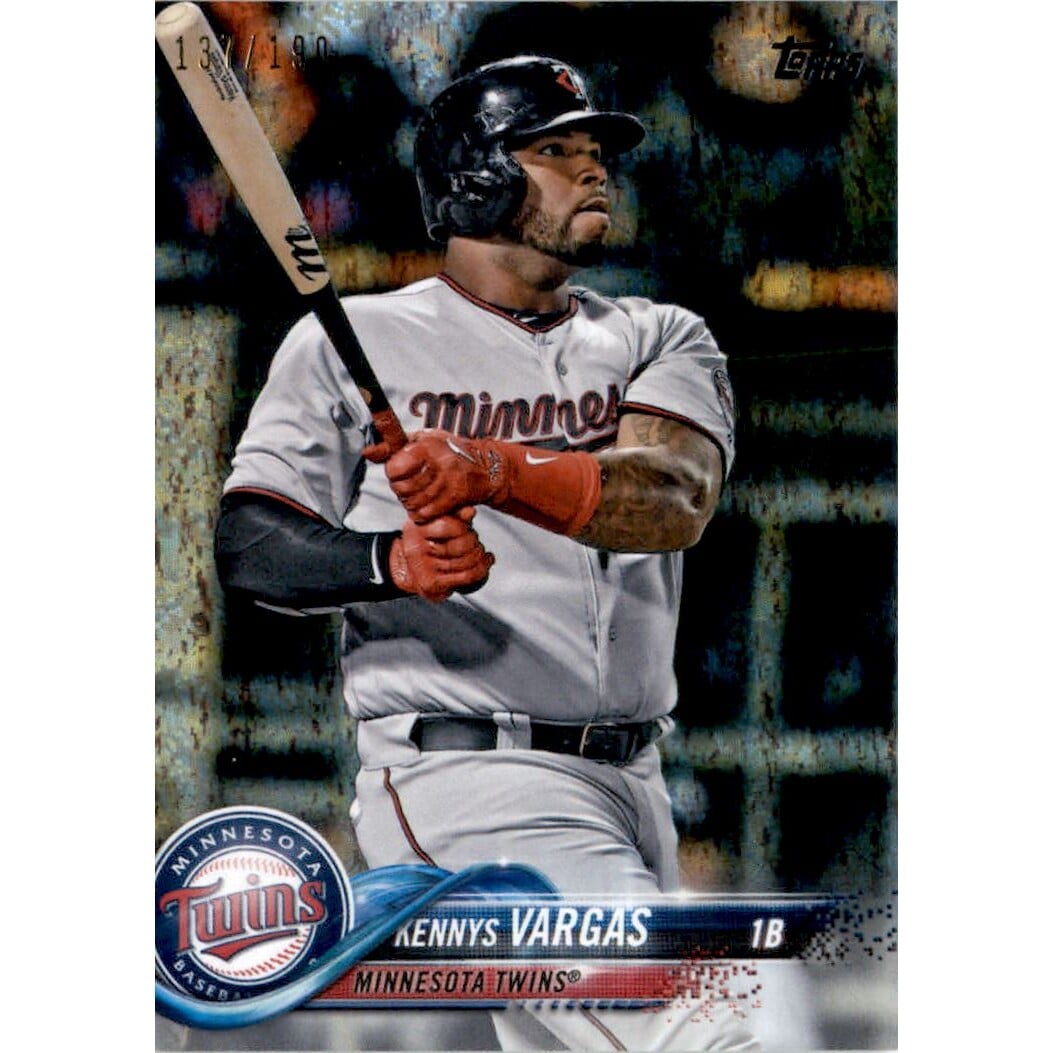 2018 Topps Factory Set Foilboard #533 Kennys Vargas. rookie card picture
