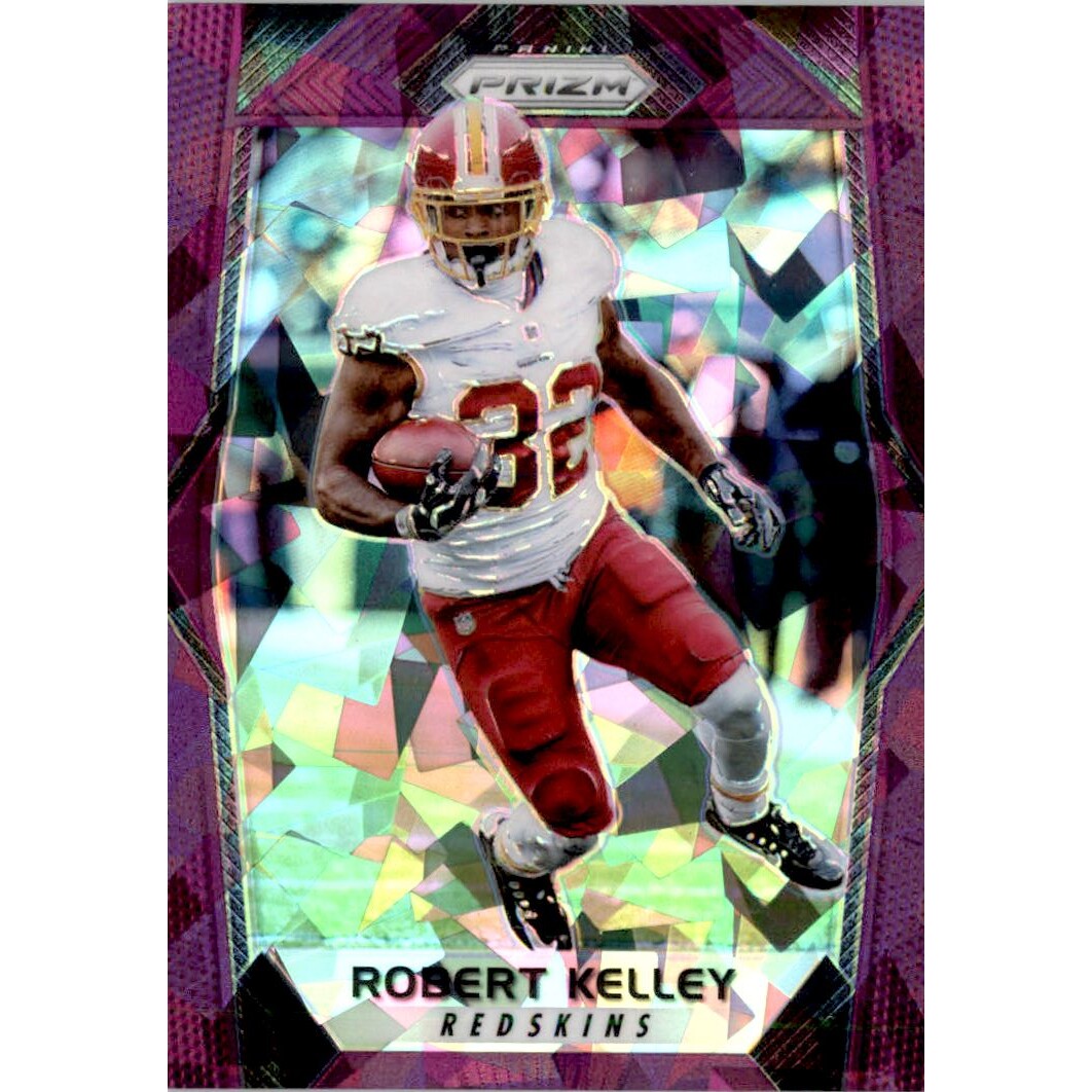 2017 Panini Prizm Prizms Purple Crystals #110 Robert Kelley