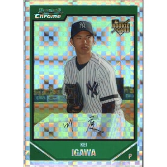 2007 Bowman Chrome X-Fractors #213 Kei Igawa