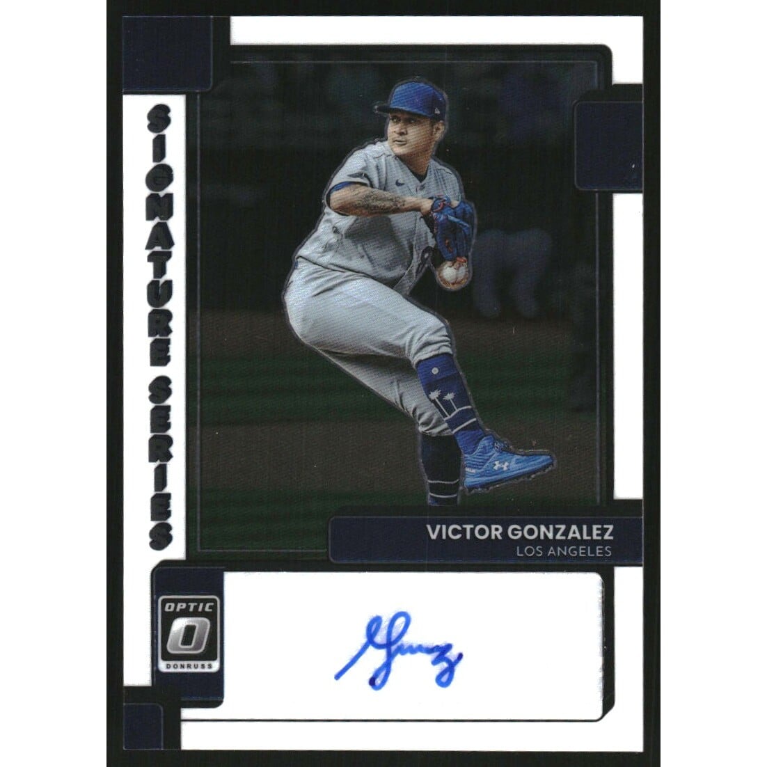 2022 Donruss Optic Signature Series #30 Victor Gonzalez. rookie card picture