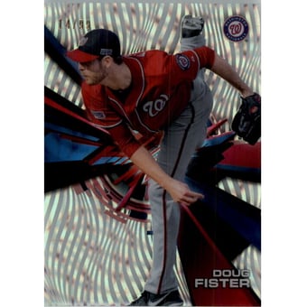 2015 Topps High Tek Confetti Diffractor #HTDF Doug Fister