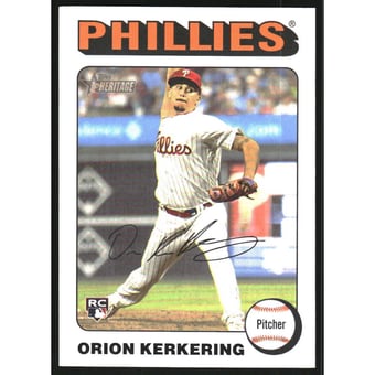 2024 Topps Heritage White Border #669 Orion Kerkering