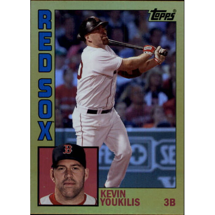 2012 Topps Archives Gold Foil #164 Kevin Youkilis. rookie card picture