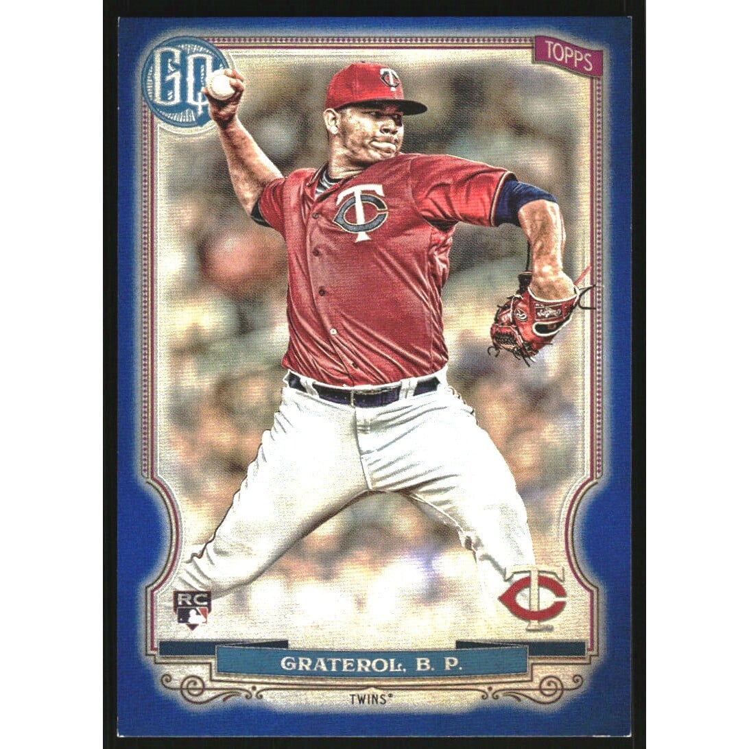 2020 Topps Gypsy Queen Blue #246 Brusdar Graterol. rookie card picture
