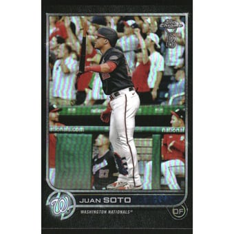 2022 Topps Chrome Ben Baller #129 Juan Soto