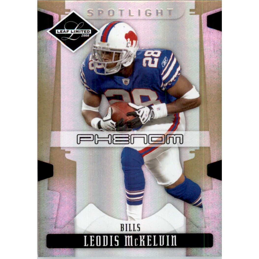 2008 Leaf Limited Gold Spotlight #263 Leodis McKelvin