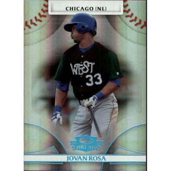 2008 Donruss Threads Century Proof Platinum #66 Jovan Rosa
