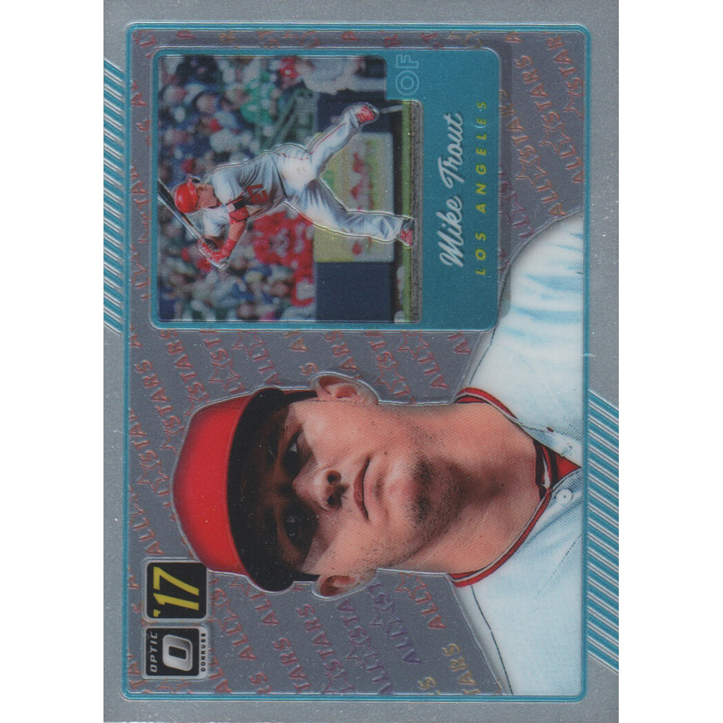 2017 Donruss Optic All Stars #AS10 Mike Trout