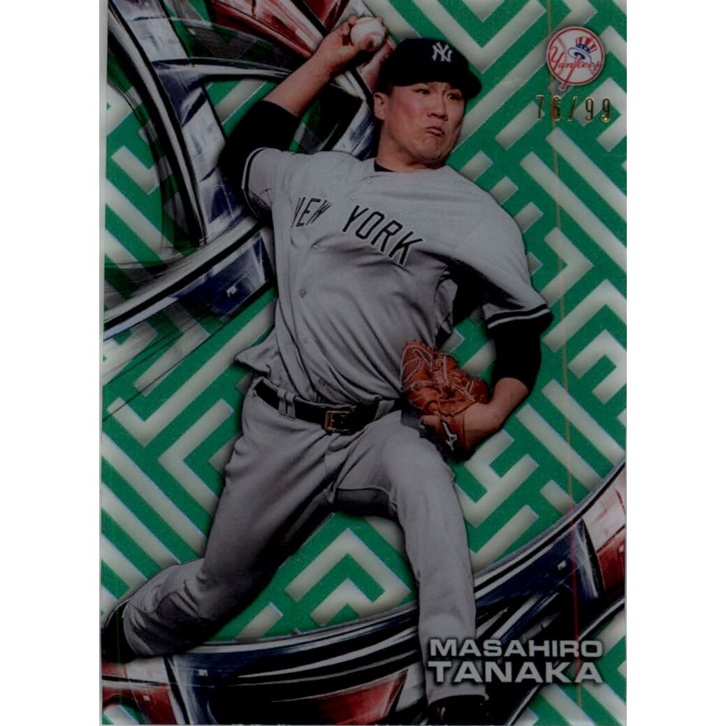 2016 Topps High Tek Green Rainbow #HTMTA Masahiro Tanaka. rookie card picture