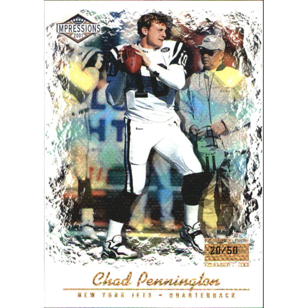 2001 Pacific Impressions Premiere Date #95 Chad Pennington