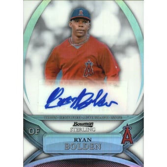 2010 Bowman Sterling Prospect Autographs Refractors #RBO Ryan Bolden