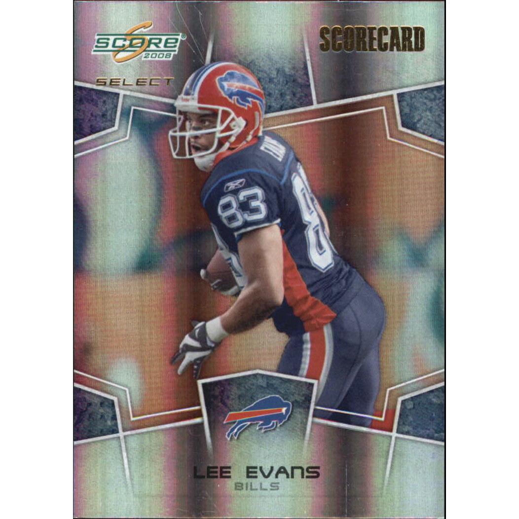 2008 Select Scorecard #32 Lee Evans