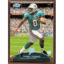 2011 Topps Prime Rainbow #117 Daniel Thomas. rookie card picture
