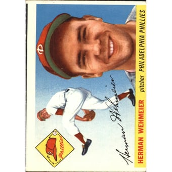 1955 Topps #29 Herman Wehmeier