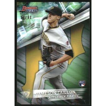 2016 Bowman's Best Green Refractors #37 Jameson Taillon