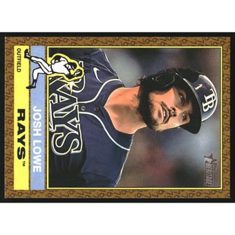 2025 Topps Heritage Color of the Year #228 Josh Lowe