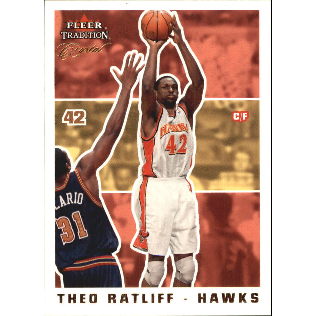 2003-04 Fleer Tradition Crystal #49 Theo Ratliff
