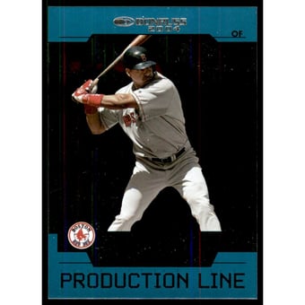 2004 Donruss Production Line Average #4 Manny Ramirez/325