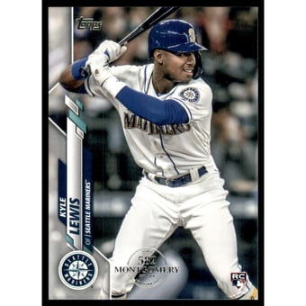 2020 Topps Factory Set 582 Montgomery Club #64 Kyle Lewis