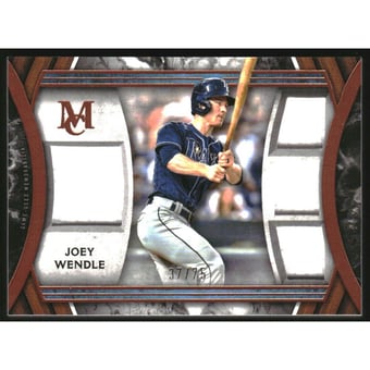 2022 Topps Museum Collection Primary Pieces Quad Relics Copper #SPPPQRJWE Joey Wendle