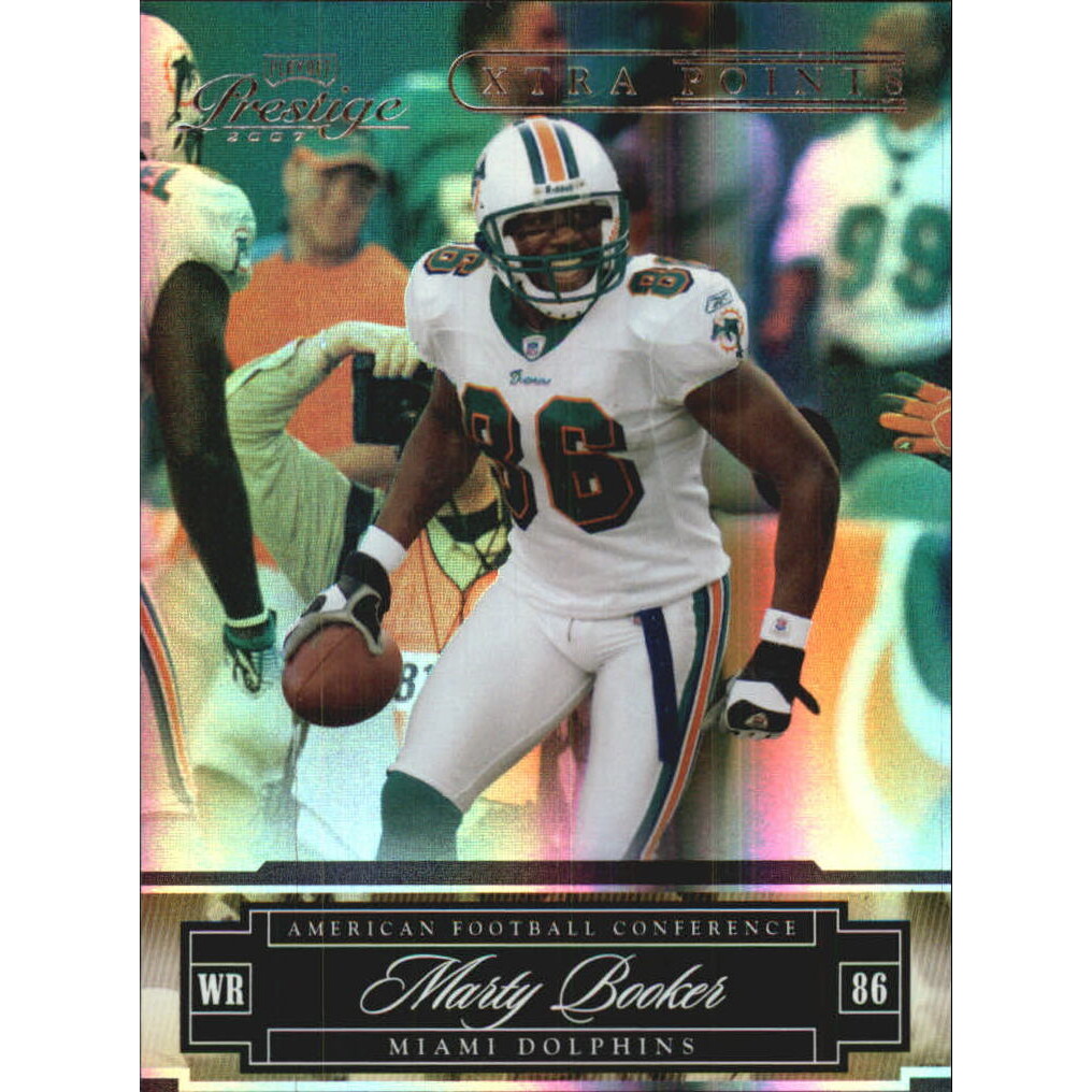 2007 Playoff Prestige Xtra Points Purple #80 Marty Booker