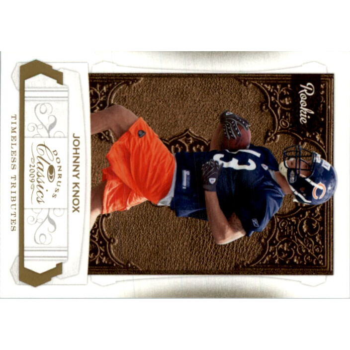 2009 Donruss Classics Timeless Tributes Gold #206 Johnny Knox